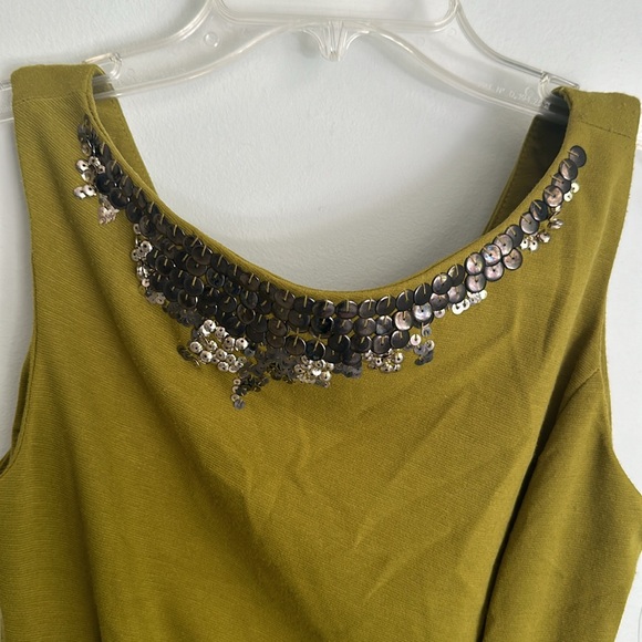NWT Jonathan Martin Dress green embellished size 6 - Picture 8 of 8
